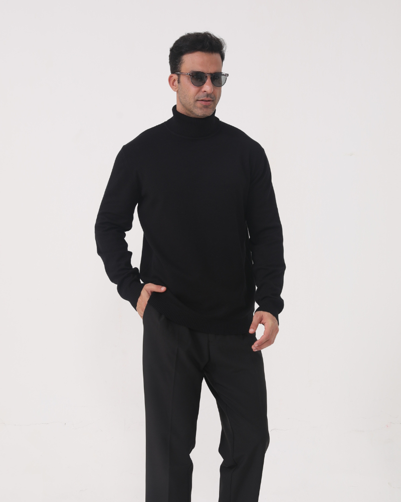 Gstaad Merino Woll Turtleneck Strickpullover