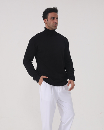 Gstaad Merino Woll Turtleneck Strickpullover