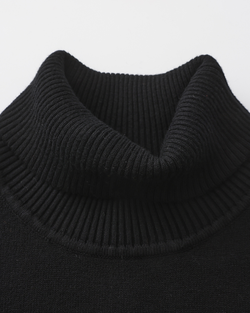 Gstaad Merino Woll Turtleneck Strickpullover