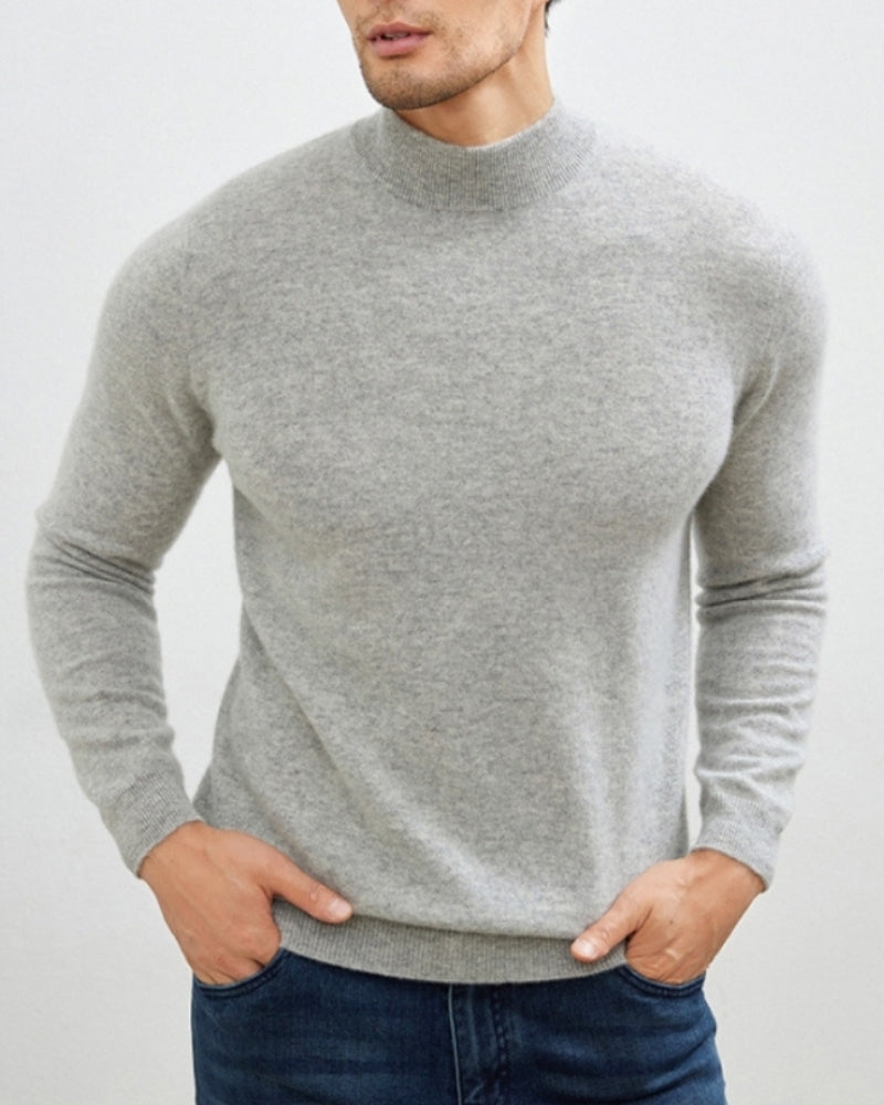 Cashmere Woll Turtleneck Strickpullover