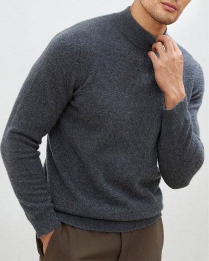 Cashmere Woll Turtleneck Strickpullover
