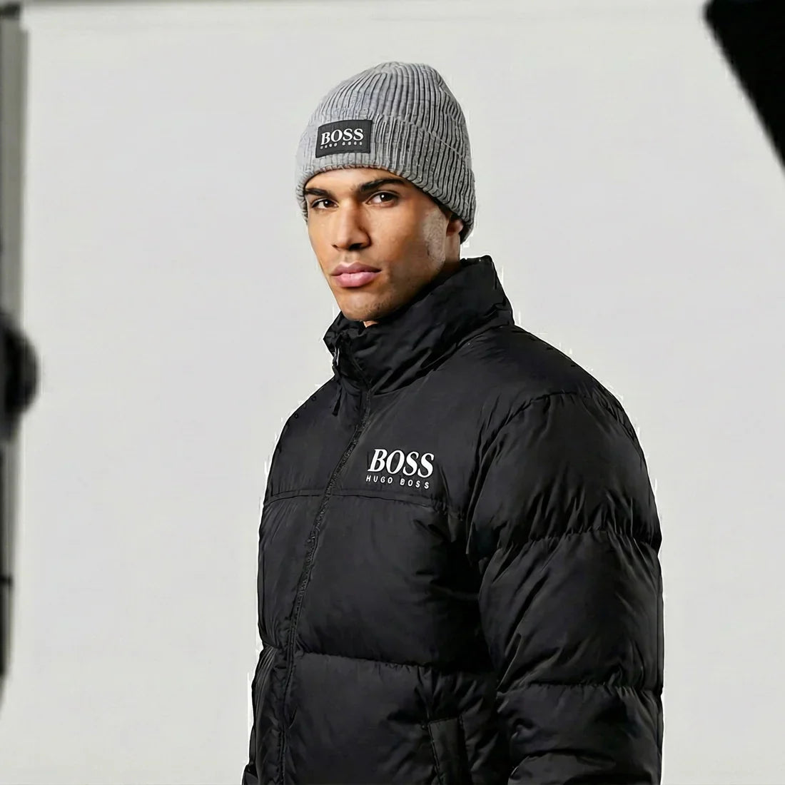 Herren Winterjacke + Gratis-Beanie – 1 kaufen, 2 erhalten