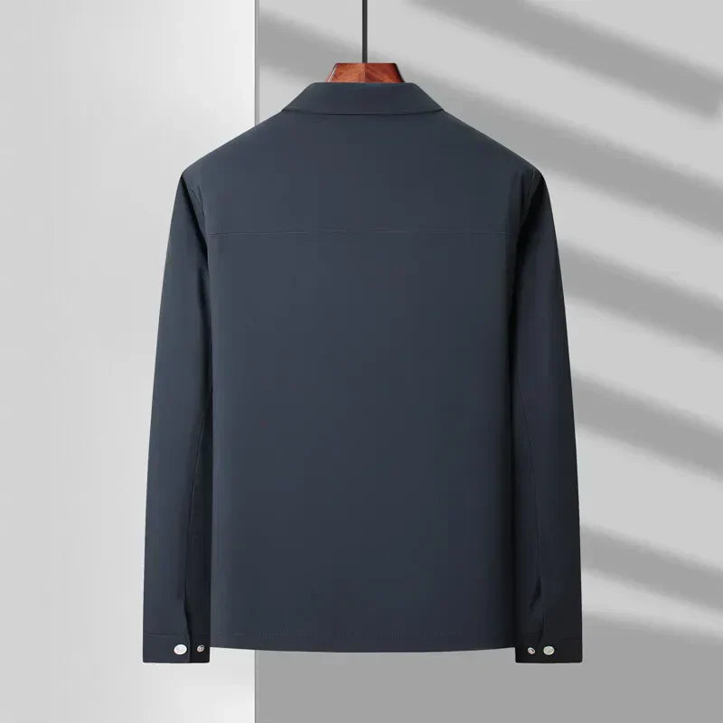 Grant - Strukturierte Jacke mit Reißverschluss