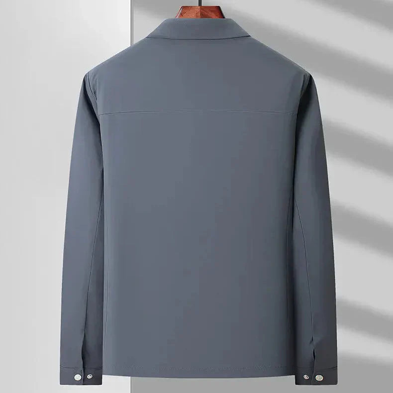 Grant - Strukturierte Jacke mit Reißverschluss