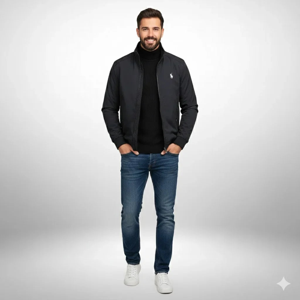 Ralph Lauren Set Jacke + Rollkragenpullover Premium